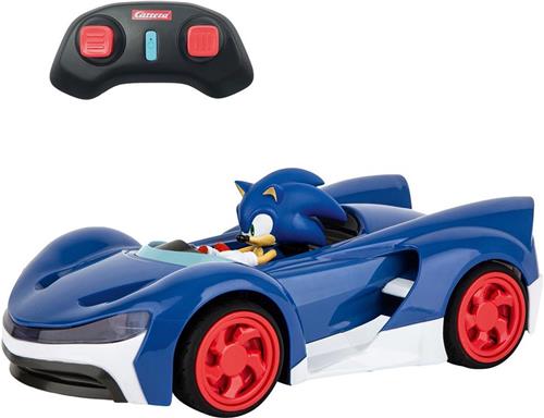 Carrera RC Auto Mini - Team Sonic Racing - Sonic - Schaal 1:43 RC Model Kant en Klaar