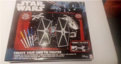 Star Wars Make Your Own Tie Fighter - Maak je Eigen Star Wars Schip - Do It Yourself kit