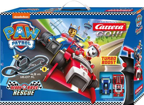 Carrera GO!!! PAW PATROL - Ready Race Rescue - Racebaan