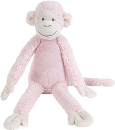 Happy Horse Aap Mickey Knuffel 32cm - Roze - Baby knuffel