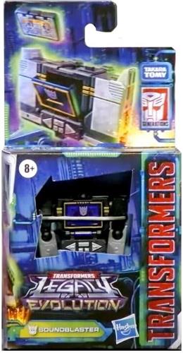 Transformers Legacy Evolution Core Class Action Figure Soundblaster 9 cm