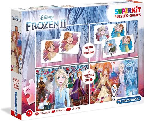 Clementoni 4-in-1 Puzzels Disney Frozen 2 - 2x30 Stukjes