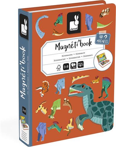 Janod Magnetibook Dinosaurussen - Magneetboek