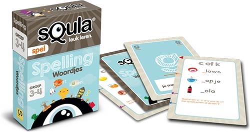 sQula Spelling / Woordjes Groep 3-4 Educatief Kaartspel