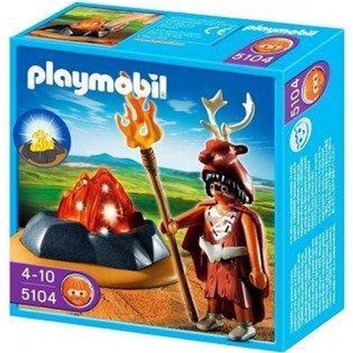 PLAYMOBIL Vuurwachter Met LED-verlichte Rots - 5104