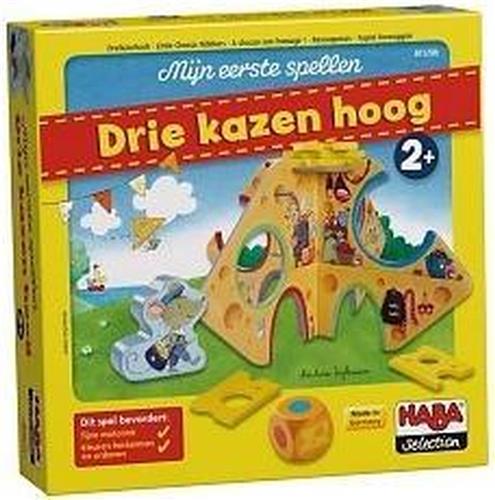 !!! Haba Selection - Spel - Mijn Eerste Spellen - Drie Kazen Hoog (Nederlands) = Duits 7620 - Frans 301287