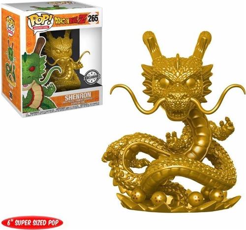 Funko Pop! Animation: Dragon Ball Z - Shenron #265 (Gold Chrome) HT Exclusive [7.5/10]