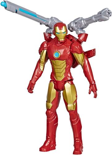 Marvel Avengers Titan Hero - Speelfiguur (30cm) - Blast Gear Iron Man