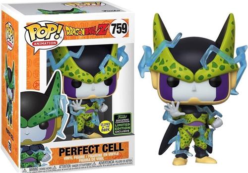 Funko Pop! Animation: Dragon Ball Z - Perfect Cell #759 Glows in the Dark Convention Exclusive