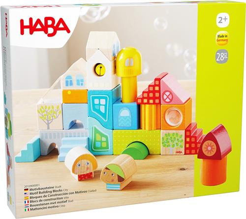 HABA Spielbausteine Motivbausteine Stadt