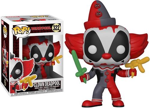 Funko Pop! Deadpool Clown Deadpool #322 - Verzamelfiguur