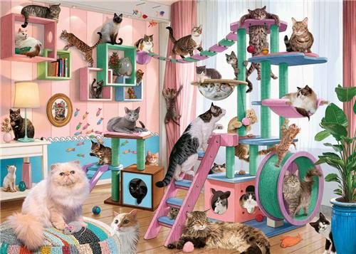 Ravensburger Cat Tree Heaven Legpuzzel 1000 stuk(s) Dieren