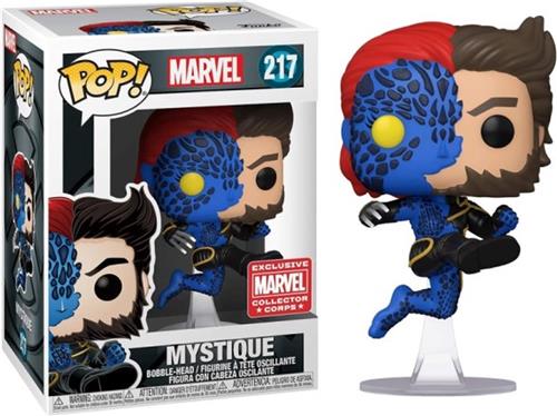 Funko Pop! Marvel: Mystique as Logan #217 (Collector Corps Exclusive) [7.5/10]