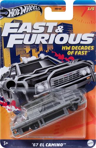 Hot Wheels Fast & Furious HRW41 speelgoedvoertuig