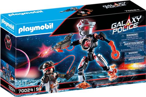 Playmobil Galaxy Police - Galaxy piratenrobot 70024