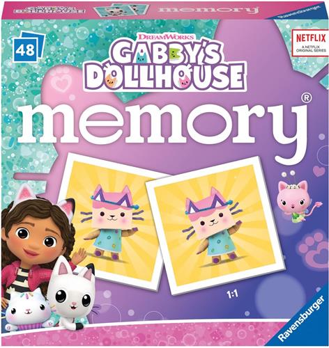 Ravensburger Gabbys Dollhouse mini memory