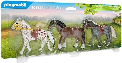 PLAYMOBIL Country 3 paarden - 70683