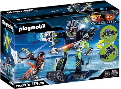 Playmobil Top Agents - Arctic Rebels sneeuwrobot 70233