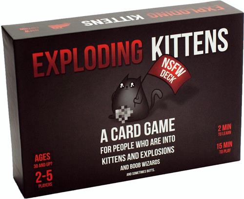 Exploding Kittens NSFW Edition - Engelstalig Kaartspel