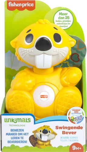 Fisher-Price Linkimals Bever Clicker Vriendje- Acvtiviteitenspeeltje