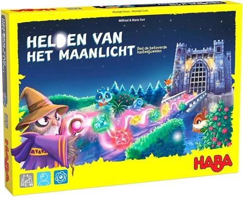 Haba Kinderspellen Helden Van Het Maanlicht 37 Cm 107-delig