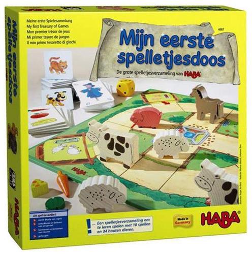 Haba Mijn eerste spelletjesdoos - De grote spelletjesverzameling