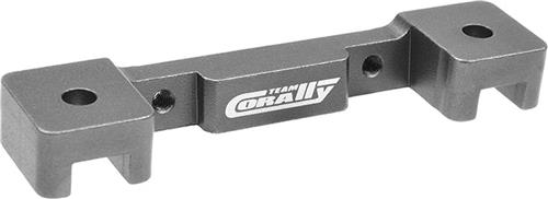 Team Corally - Arm Holder - XTR - Upper - Front - Aluminum - Titanium - 1 Pc