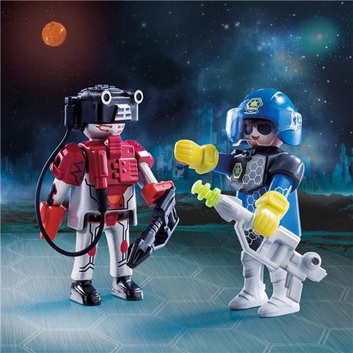 PLAYMOBIL DuoPack Ruimte agent en robot - 70080