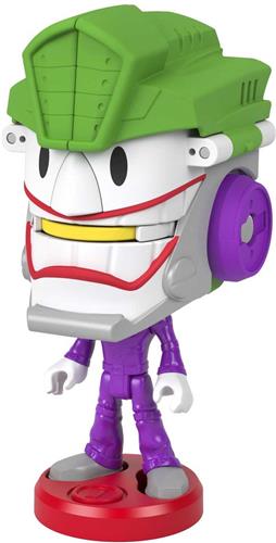 Fisher-Price Imaginext DC Super Friends Head Shifters De Joker en Laff Mobiel