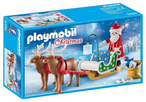 PLAYMOBIL Kerstslee met rendieren - 9496