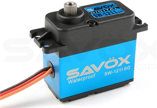 Savox - Servo - SW-1211SG - Digital - Coreless Motor - Waterproof - Staal tandwielen