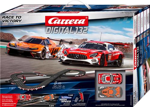 Carrera DIGITAL 132 - Race to Victory - Starter Set - Special Edition - Racebaan