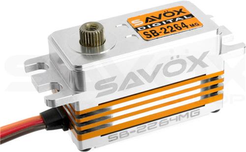 Savox - Servo - SB-2264MG - Digital - High Voltage - Brushless Motor - Metal Gears