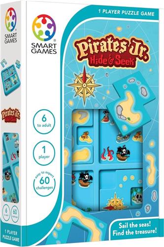 SmartGames - Pirates Hide & Seek Jr - 60 opdrachten