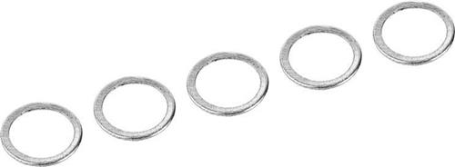 Team Corally - Alum. Shim Ring - ID 6.35mm - 0.4mm - 5 pcs