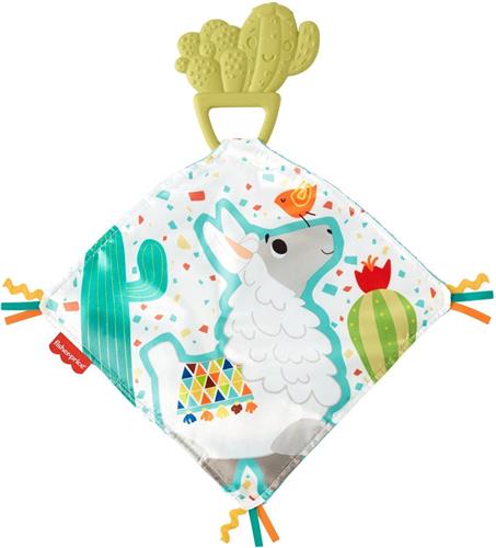 Fisher-price Knuffeldoek Met Bijtring Cuddle Cactus 13 Cm