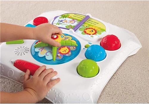 Fisher-Price Dierenvrienden Leertafel leer het ritme van Engels of Spaans