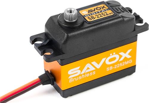 Savox - Servo - SB-2252MG - Digital - Brushless Motor - Metaal tandwielens