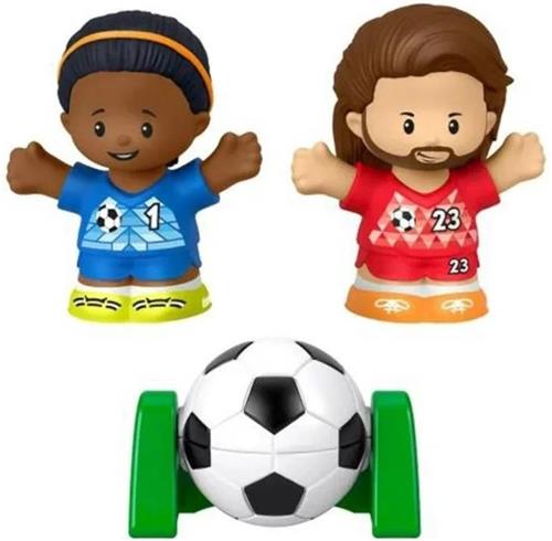 Fisher Price Little People voetballers - 2 pack met accessoire