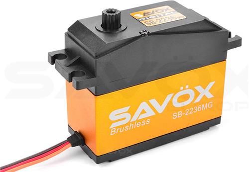 Savox - Servo - SB-2236MG - Digital - High Voltage - Brushless Motor - Metal Gears