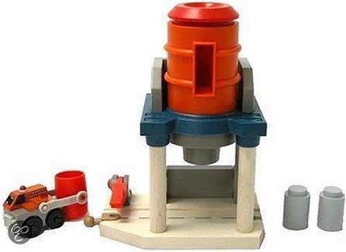 Fisher-Price - Thomas de Trein Houten Spoorbaan Sodor Cementfabriek