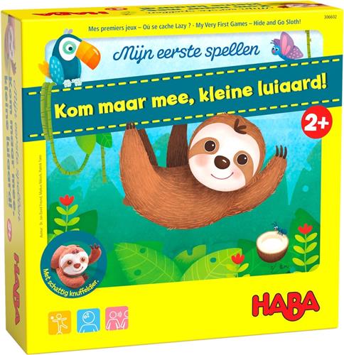 Mijn eerste spellen - Kom maar mee luiaard!