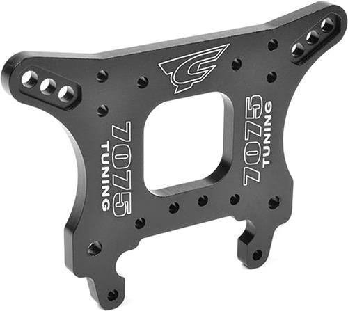 Team Corally - Shock Tower - XTR - Front - 7075 Aluminum - 5mm - Black - 1 Pc