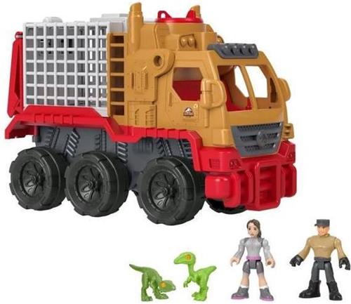 Fisher-Price Imaginext Jurassic World Krijt Colo, Capture Truck en Yaz - Dinosaurusfiguur - Leeftijd 3