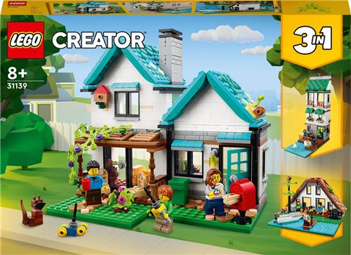 LEGO Creator 3in1 Knus Huis Set - 31139