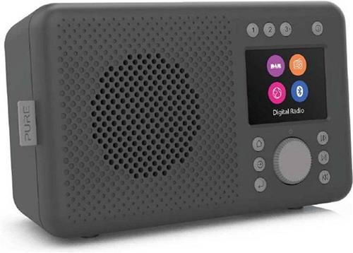 Pure - Elan DAB + - DAB+ portable radio met Bluetooth - Zwart