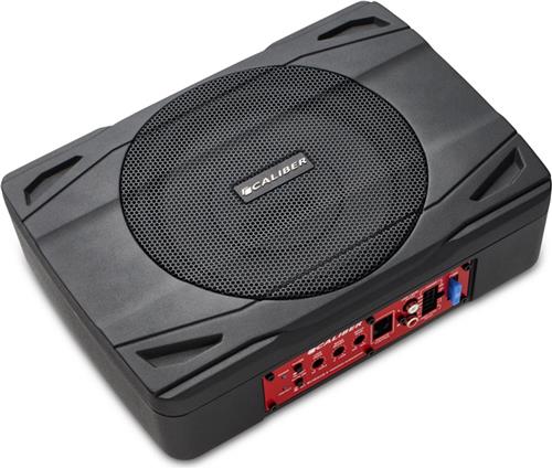 Caliber Subwoofer Auto Met Versterker - 500 Watt Piekvermogen - Actieve Subwoofer - Underseat - 8 Inch Woofer (BC120US)