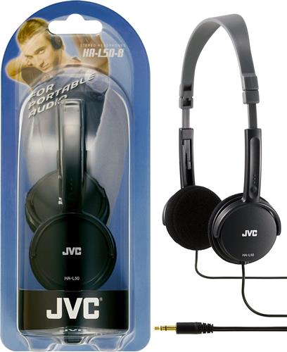 JVC HA-L 50 B Over-Ear Hoofdtelefoon - Zwart