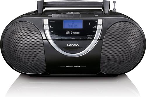 Lenco SCD-6900GY - Draagbare radio CD speler met DAB+ en Bluetooth® - Grijs