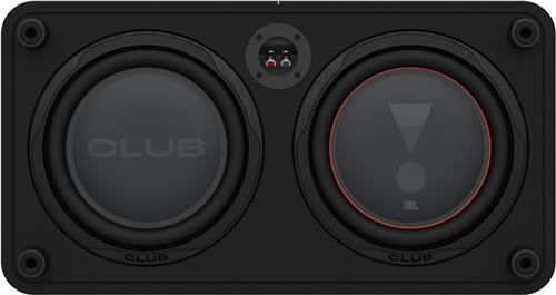 JBL Club 1200SSL - Autosubwoofer - 12” Subwoofer voor in de Auto met Ondiepe Behuizing - 1200W Piek / 400W RMS